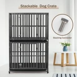 SMONTER Two Doors Heavy Duty Dog Crate -Hot Sale Pet Supplies 904190 PT6. AC SS1800 V1688398365