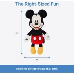 Disney Mickey Mouse Plush Kicker Cat Toy With Catnip + 3 Items 13 Disney Mickey Mouse Plush Kicker Cat Toy With Catnip + 3 Items -Hot Sale Pet Supplies 929462 PT2. AC SS1800 V1690897396