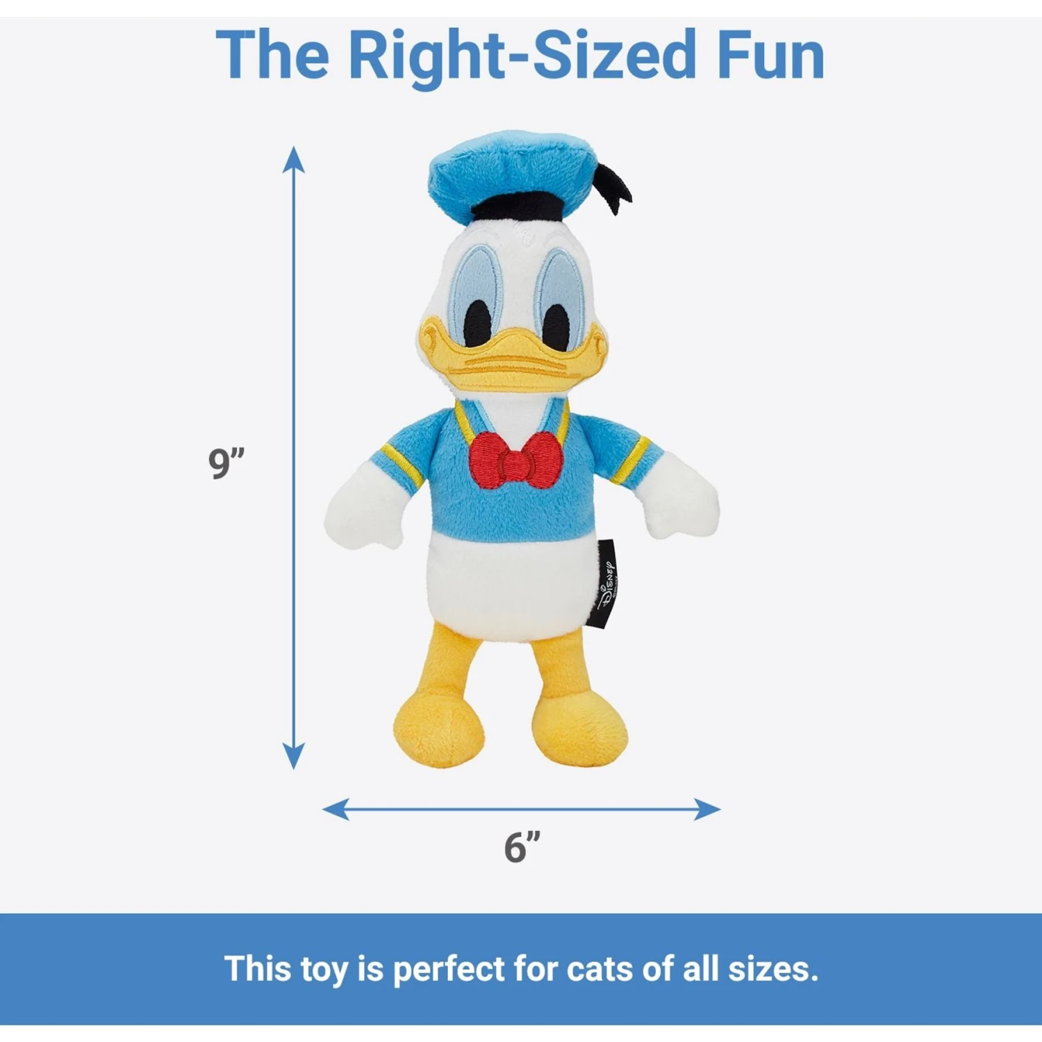 Disney Mickey Mouse Plush Kicker Cat Toy With Catnip + 3 Items 8 Disney Mickey Mouse Plush Kicker Cat Toy With Catnip + 3 Items - Image 6