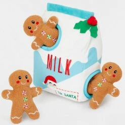 Frisco Holiday Hot Cocoa Hide & Seek Puzzle Plush Squeaky Dog Toy & Frisco Holiday Milk & Gingerbread Cookies Hide & Seek Puzzle Plush Squeaky Dog Toy -Hot Sale Pet Supplies 986142 PT5. AC SS1800 V1698258115