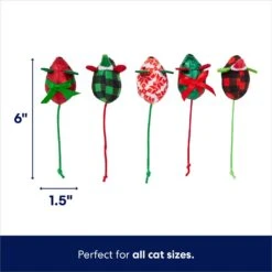 Frisco Holiday Festive Red Variety Pack Gift Box Cat Toy With Catnip, 14 Count & Frisco Holiday Mice Cat Toy With Catnip, 5 Count -Hot Sale Pet Supplies 986270 PT6. AC SS1800 V1698258056
